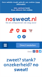 Mobile Screenshot of nosweat.nl